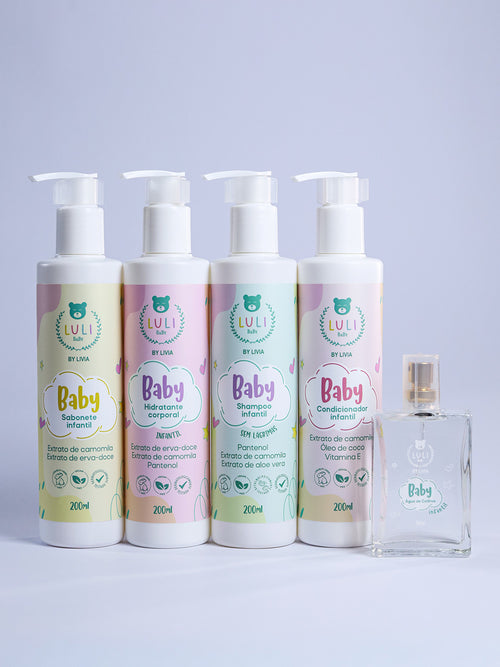 Kit Baby Cuidado Diário c/ Sabonete Líquido