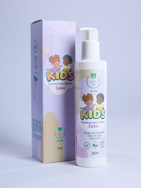 Condicionador Infantil Cachos Kids 200ml - Linha By Lara