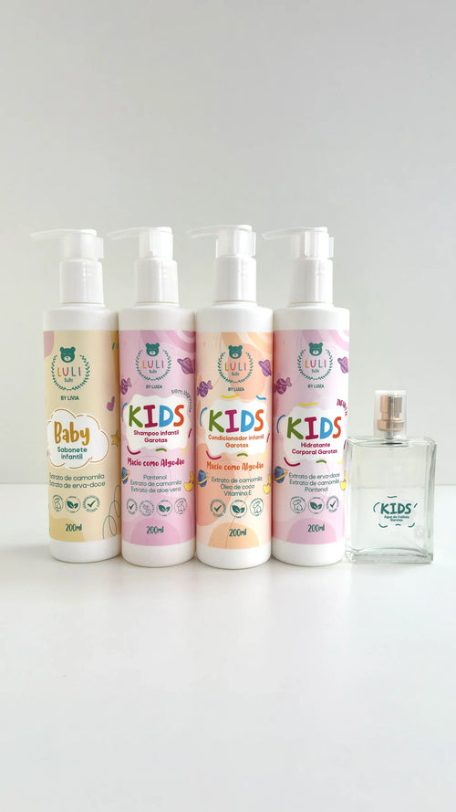 Kit Garotas Cuidado Diário c/ Sabonete Líquido