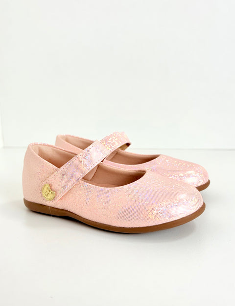 Sapatilha Basic - Rosa C/ Glitter