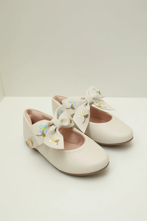 Sapatilha Flor - Off