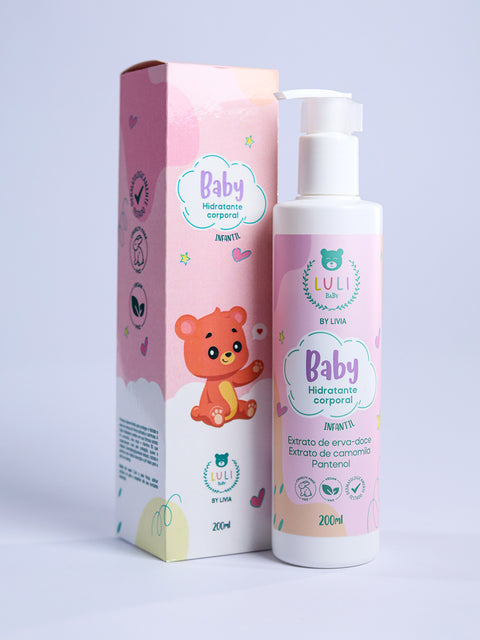 Hidratante Corporal Infantil 200ml - Linha By Livia