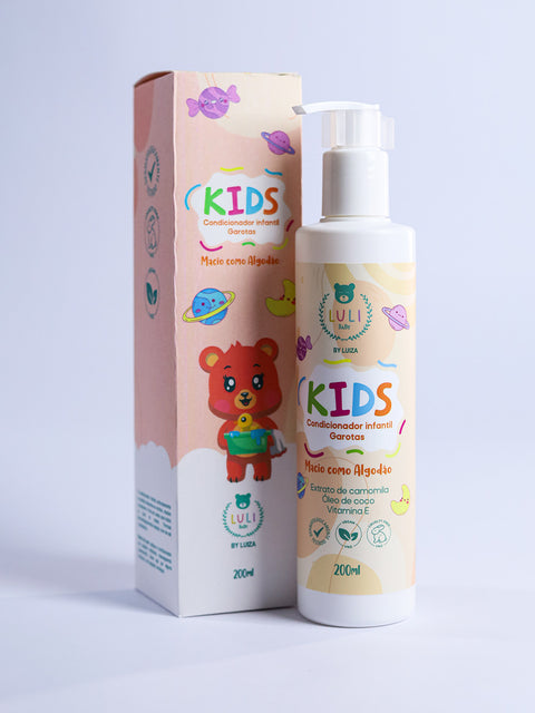 Condicionador Infantil Garotas Kids 200ml - Linha By Luiza