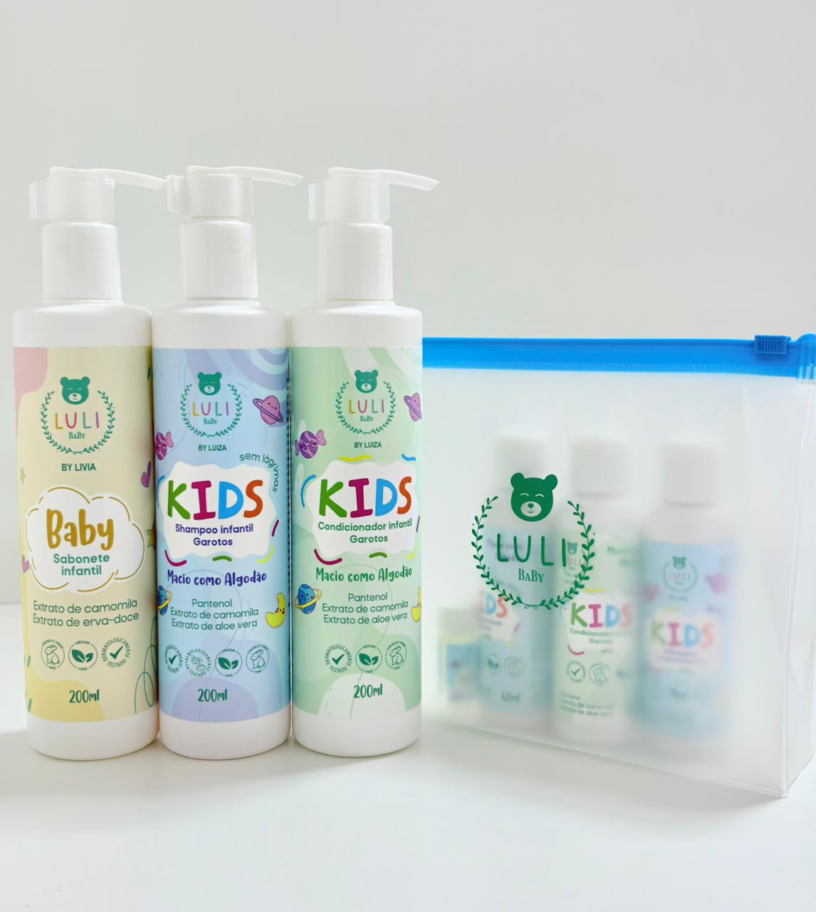 Kit Garotos Cuidado Que Acompanha