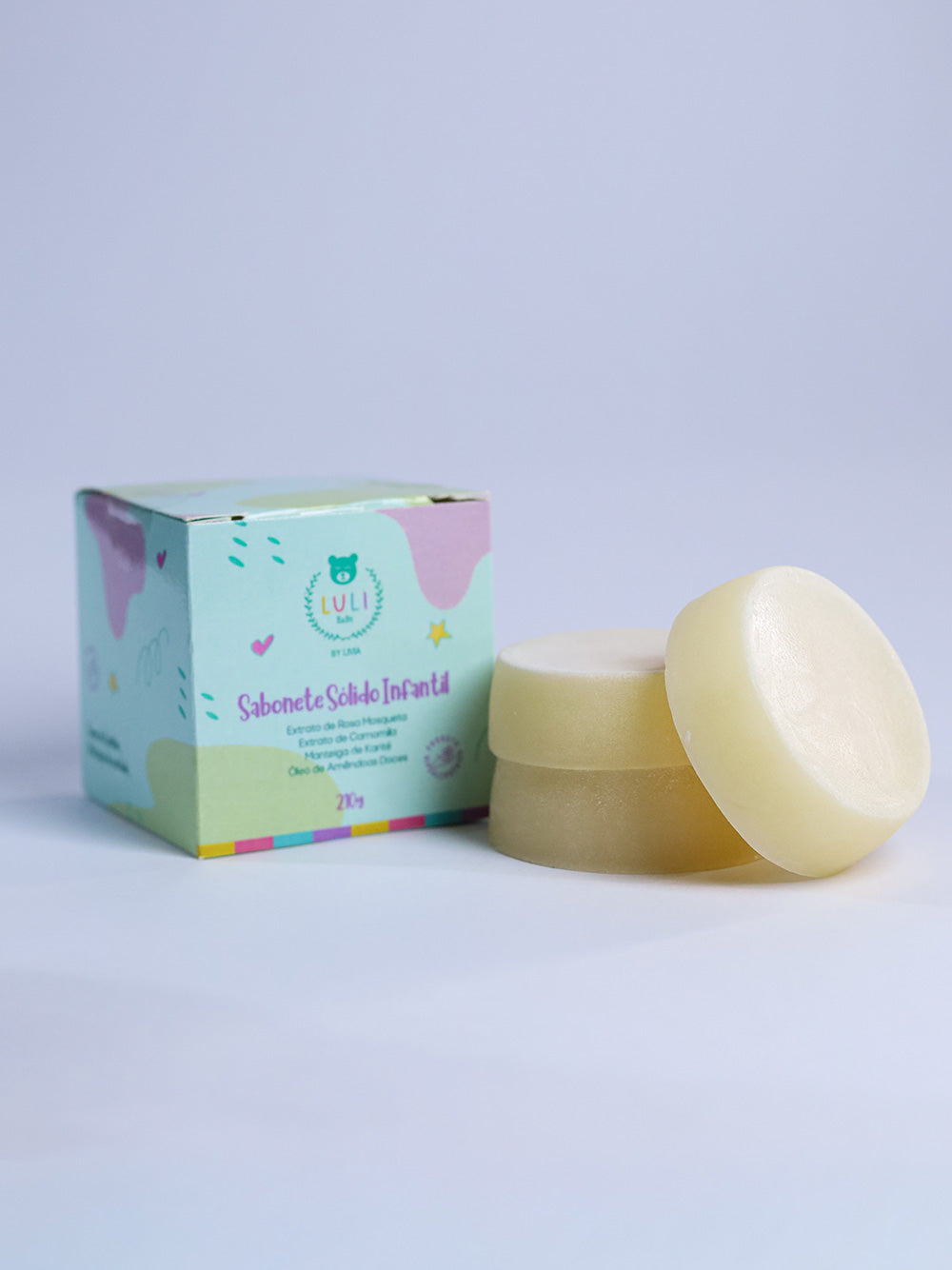 Sabonete Sólido Infantil 210g - Linha By Livia