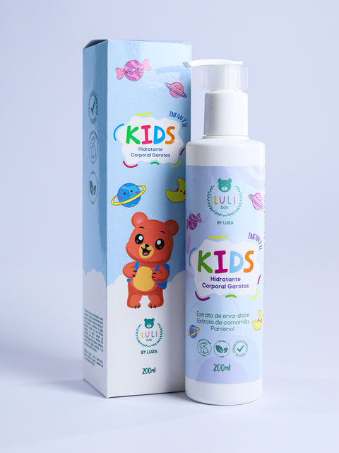 Hidratante Corporal Garotos Kids  200ml - By Luiza
