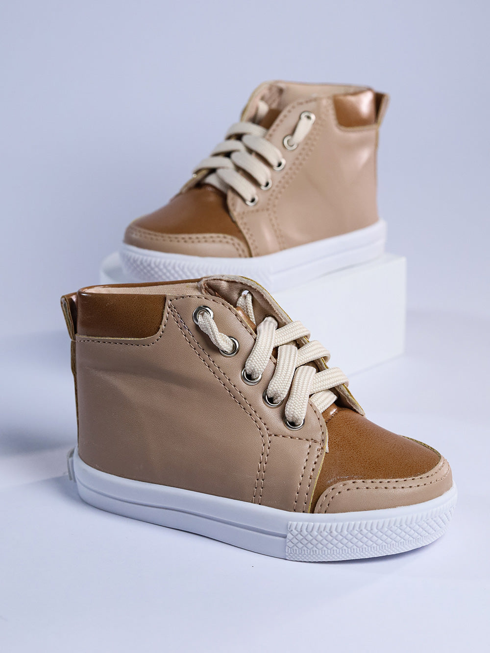 Tênis Bento - Bege e Marrom