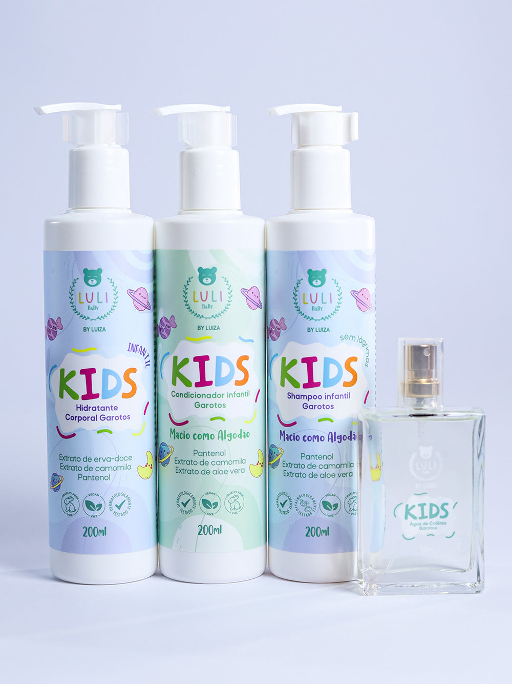 Kit Garotos Cuidado Diário