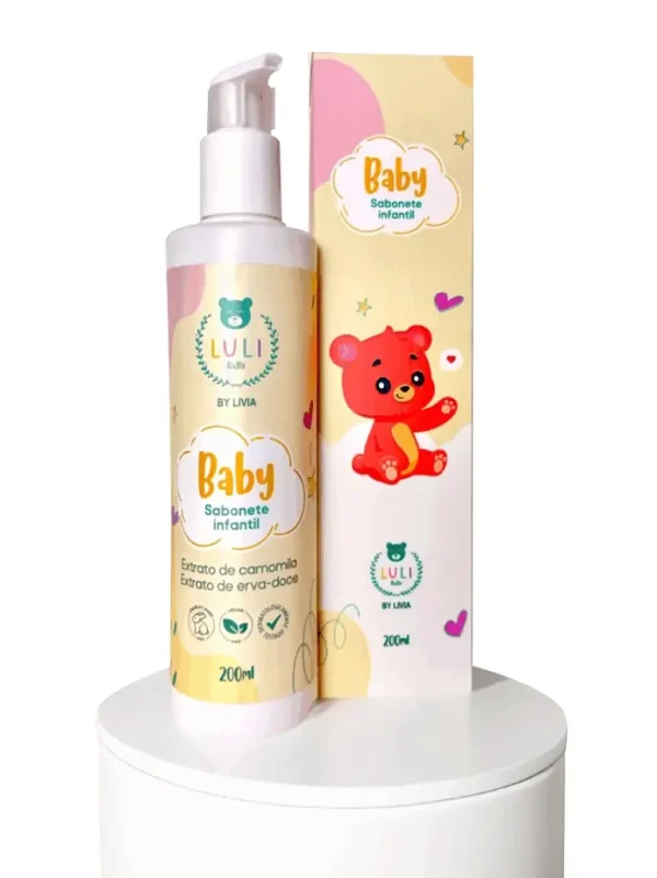 Sabonete Líquido Infantil  200ml - Linha By Livia
