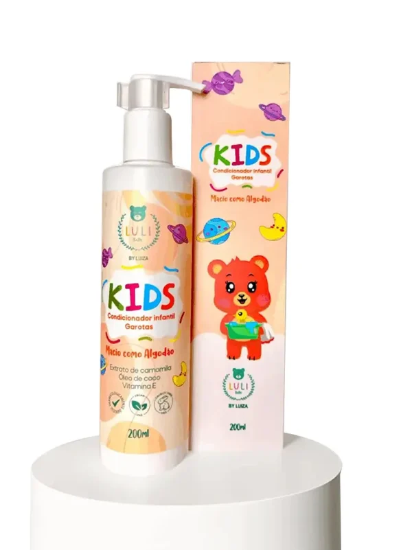 Condicionador Infantil Garotas Kids  200ml - Linha By Luiza