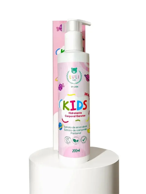 Hidratante Corporal Garotas Kids  200ml - Linha By Luiza