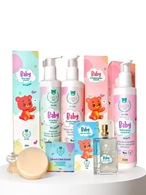 Kit Baby Cuidado Diário c/ Sabonete Sólido