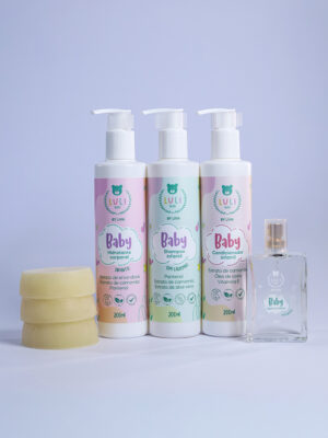 Kit Baby Cuidado Diário c/ Sabonete Sólido
